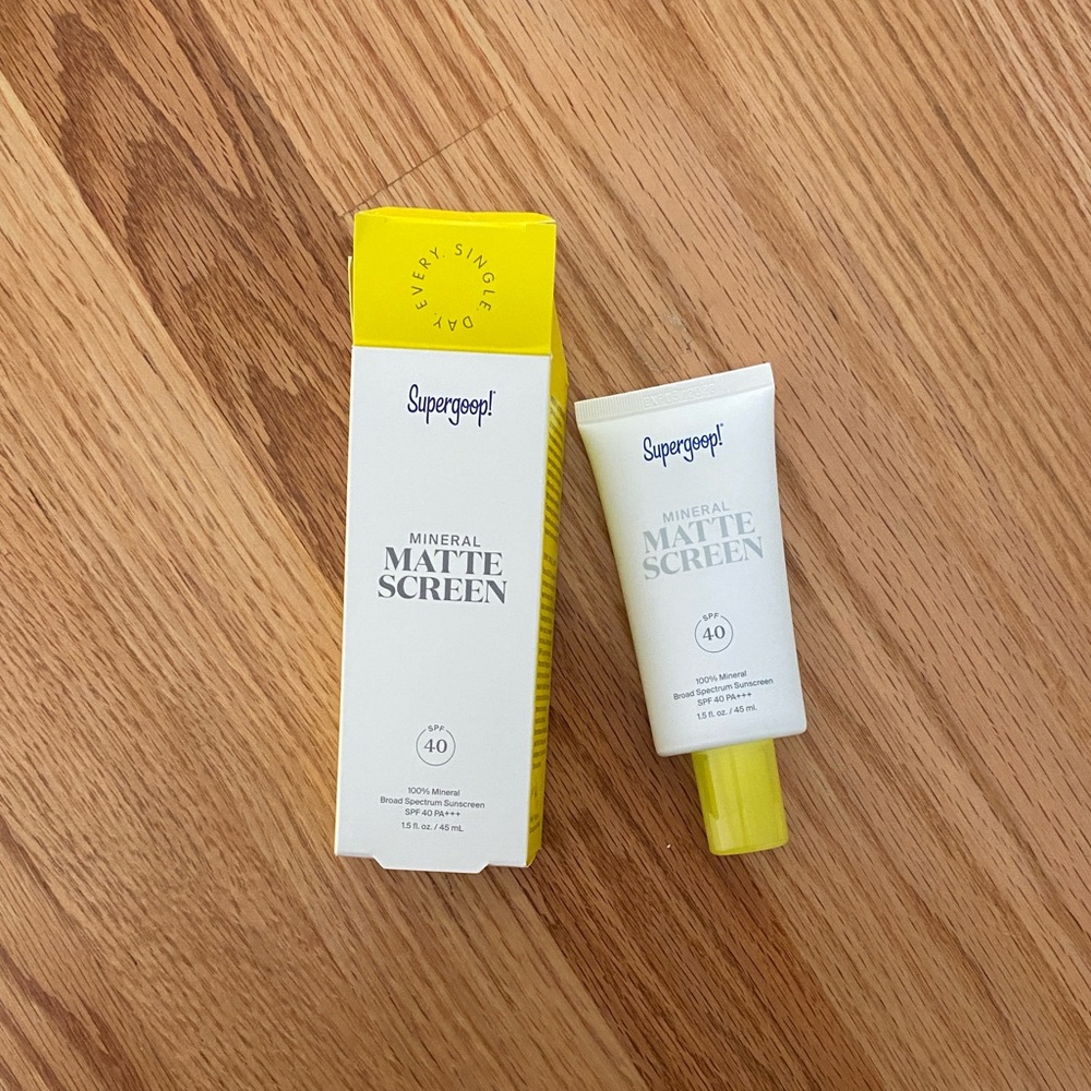 BRAND NEW / SEALED Supergoop! Mineral Matte Screen Tinted SPF 40